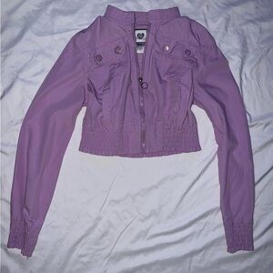 Y2k crop jacket